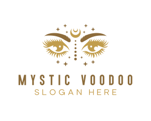 Mystical Cosmic Eyes logo design