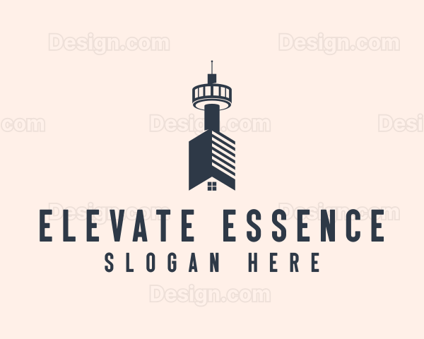 Real Estate Tower Logo