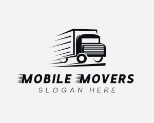 Fast Truck Delivery  logo design