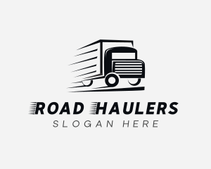 Fast Truck Delivery  logo design