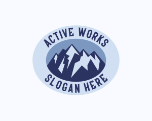 Outdoor Mountain Travel logo design