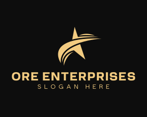 Entertainment Enterprise Star logo design