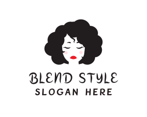 Curly Woman Styling logo design