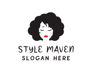 Curly Woman Styling logo design