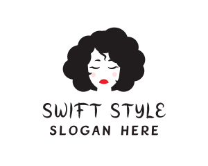 Curly Woman Styling logo design