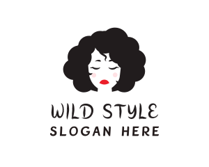 Curly Woman Styling logo design