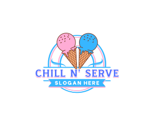 Dairy Ice Cream Sweets logo