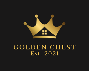 Golden Crown House logo design