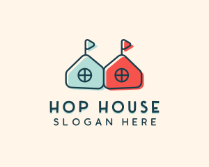 Daycare House Toy  logo design