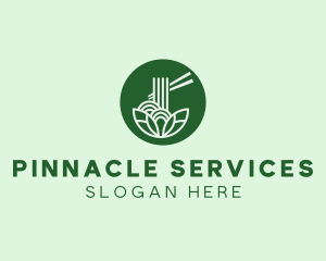 Organic Noodle Bowl Chopsticks logo