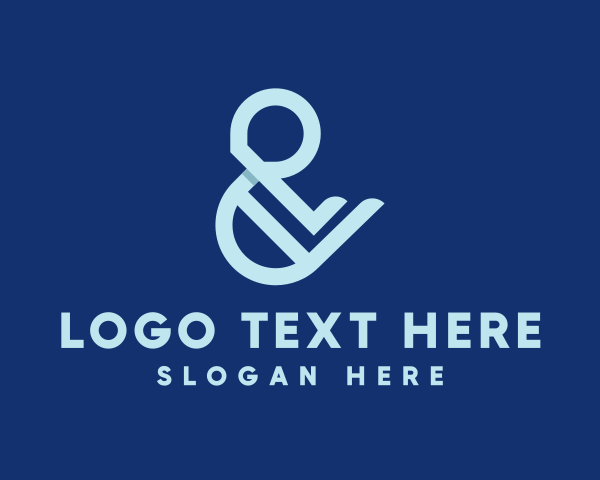 Ligature logo example 2