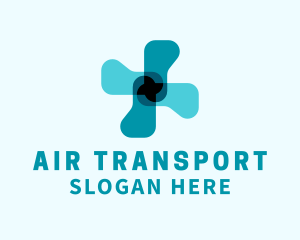 Wind Propeller Fan  logo design