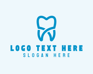 Dental Molar Tooth  Logo