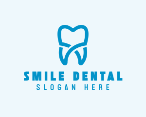 Dental Molar Tooth  logo design