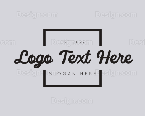 Fancy Business Brand Logo