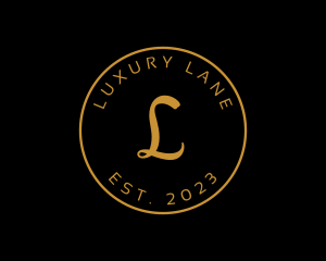 Luxurious Fashion Boutique Studio logo design