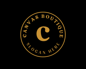 Luxurious Fashion Boutique Studio logo