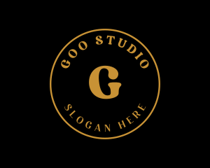 Luxurious Fashion Boutique Studio logo design