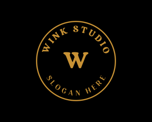 Luxurious Fashion Boutique Studio logo design