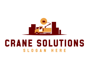 Automotive Crane Truck logo