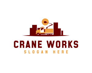 Automotive Crane Truck logo