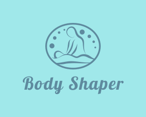 Body Massage Spa logo design