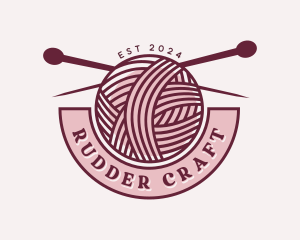 Handcrafted Yarn Embroidery logo design