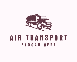 Tank Truck Transport logo design