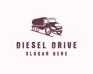 Tank Truck Transport logo design