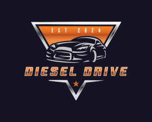 Car Driving Auto logo design