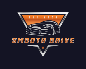 Car Driving Auto logo design