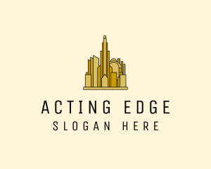 Gold City Property  logo design