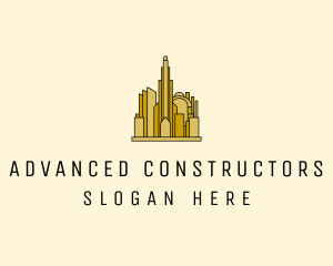 Gold City Property  logo design