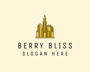 Gold City Property  logo design