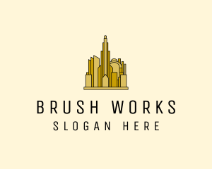 Gold City Property  logo design