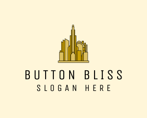 Gold City Property  logo design