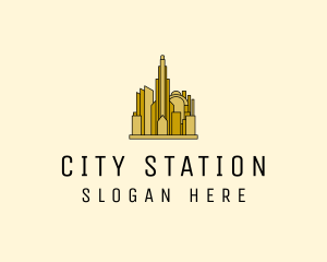 Gold City Property  logo design