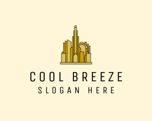 Gold City Property  logo design