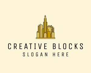 Gold City Property  logo design