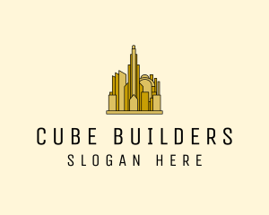 Gold City Property  logo design