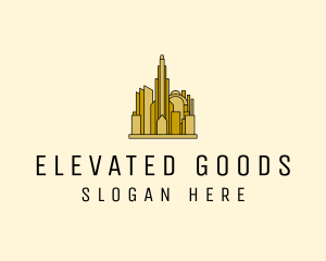 Gold City Property  logo design