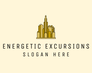 Gold City Property  logo design