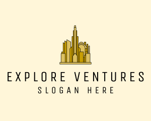 Gold City Property  logo design