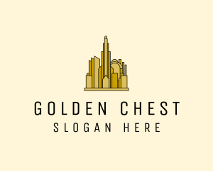 Gold City Property  logo design