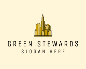 Gold City Property  logo design