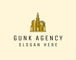 Gold City Property  logo design