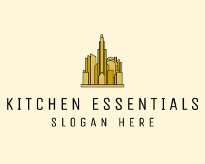 Gold City Property  logo design