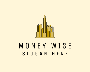 Gold City Property  logo design