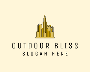 Gold City Property  logo design