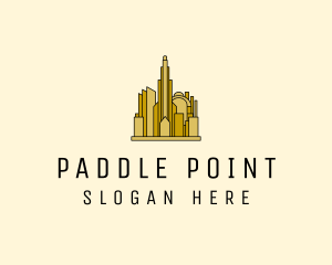 Gold City Property  logo design